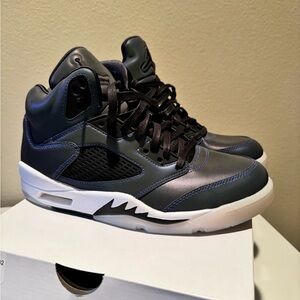 Jordan 5 Retro Oil Grey/Blk/White